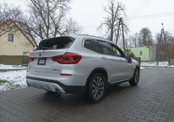 BMW X3 cena 70900 przebieg: 67000, rok produkcji 2019 z Gostyń małe 121